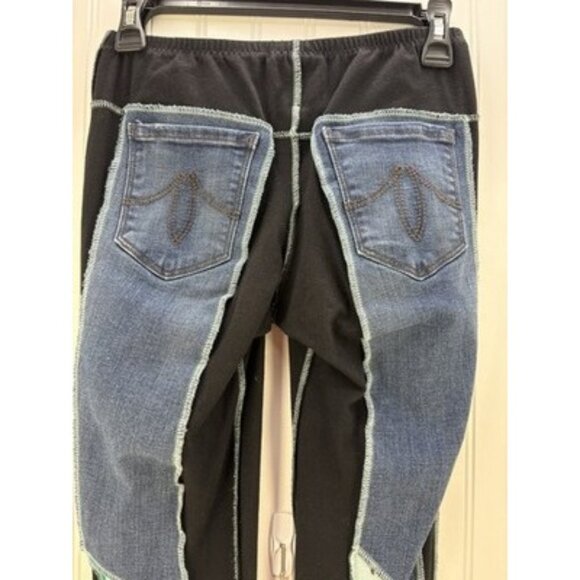 Styles Ever After Kim Styles Designer Jeans Handcrafted Patchwork  XXS 0-4 NEW - Picture 6 of 8